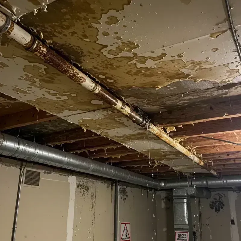 Ceiling Water Damage Repair in Fossil, OR