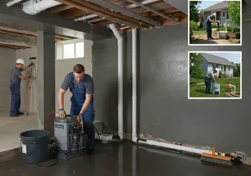 Basement Waterproofing and Flood Prevention process in Fossil, OR